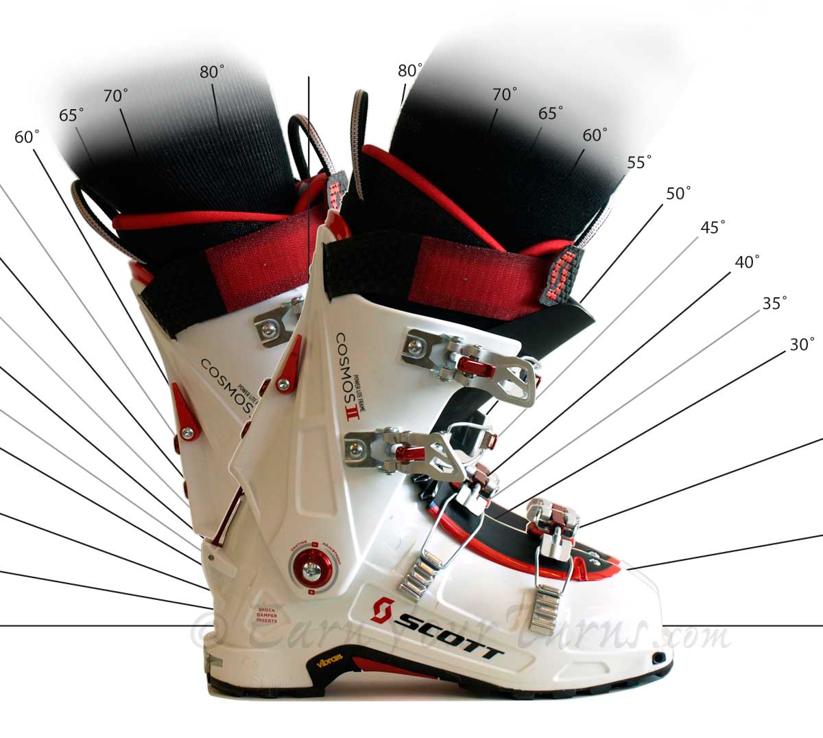scott celeste ski boots