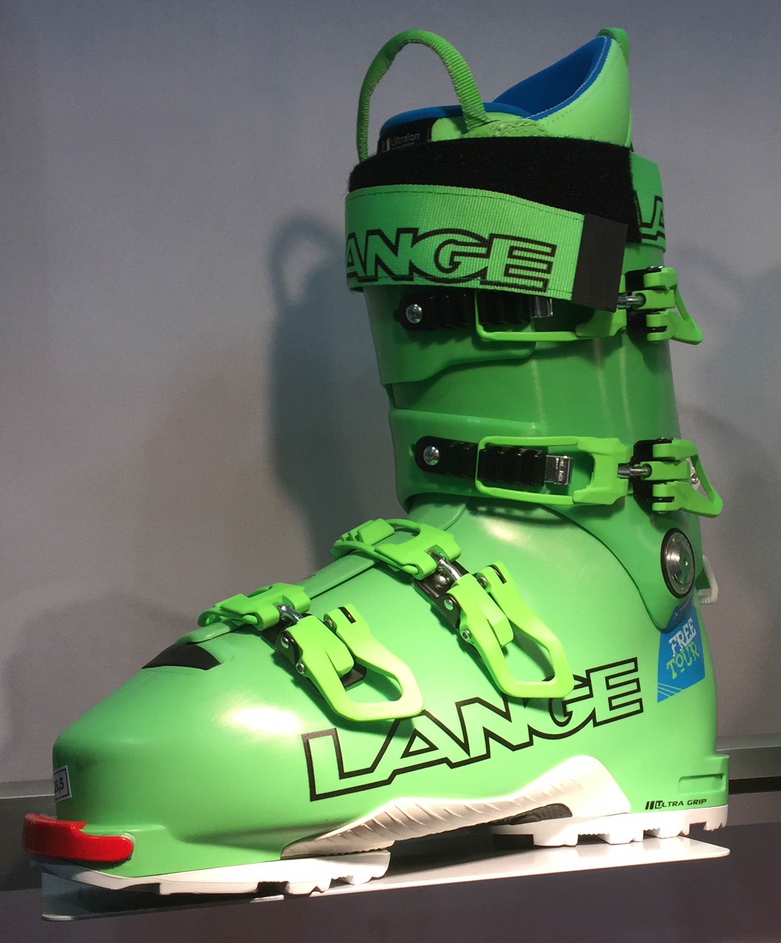 Lange XT 110 L.V Alpine Ski Boots Green